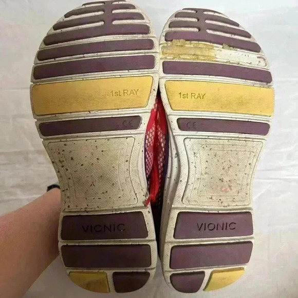 Vionic Women's 335 Elation Sneakers Pink Ombre Athletic Running Shoes Size 7.5 - Picture 6 of 7